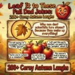Fall dad jokes