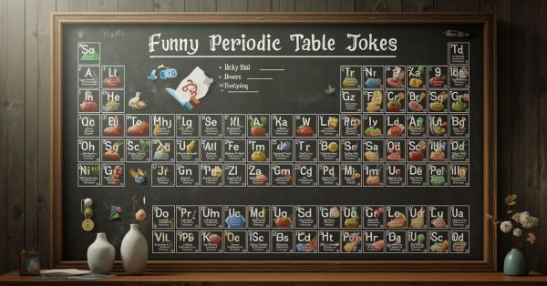  Funny Periodic Table Jokes