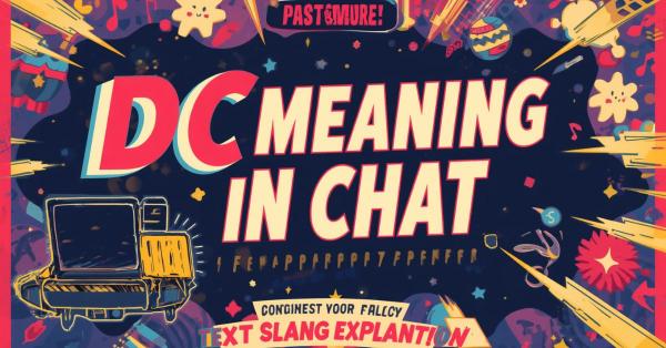 dc meaning in chat