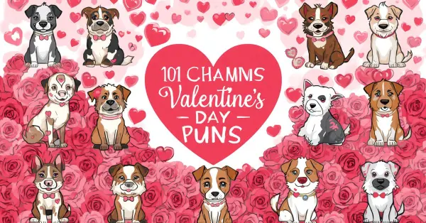 dog valentines day puns