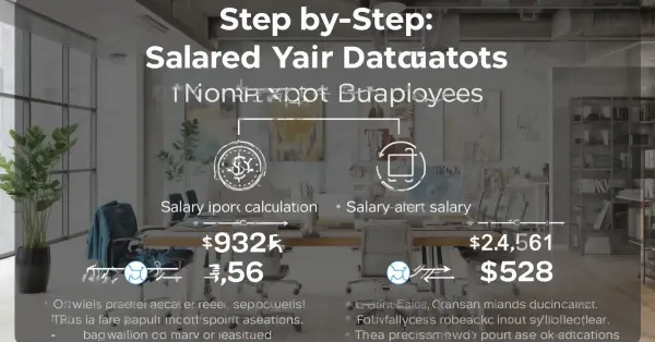 Step-by-Step Calculation: Salaried Non-Exempt Employees