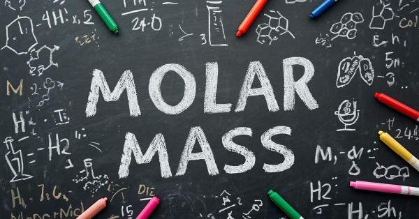 how to calculate molar mass