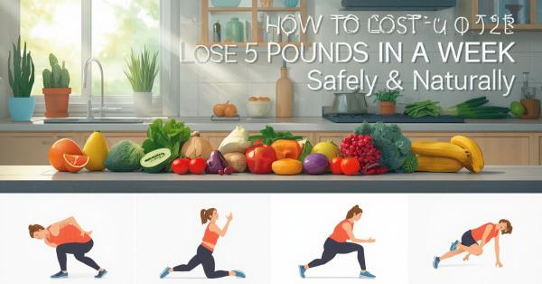 how to lose 5 pounds in a week