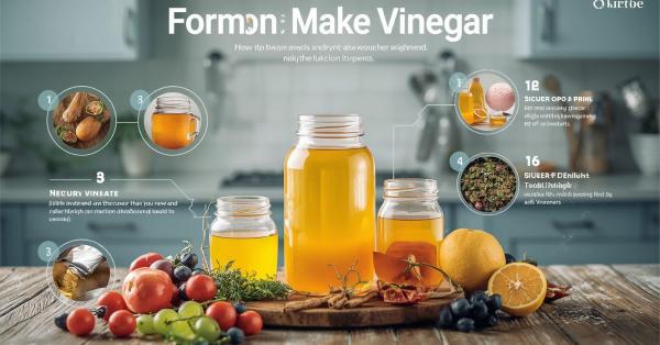 how to make vinegar