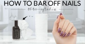 how to soak off acrylic nails