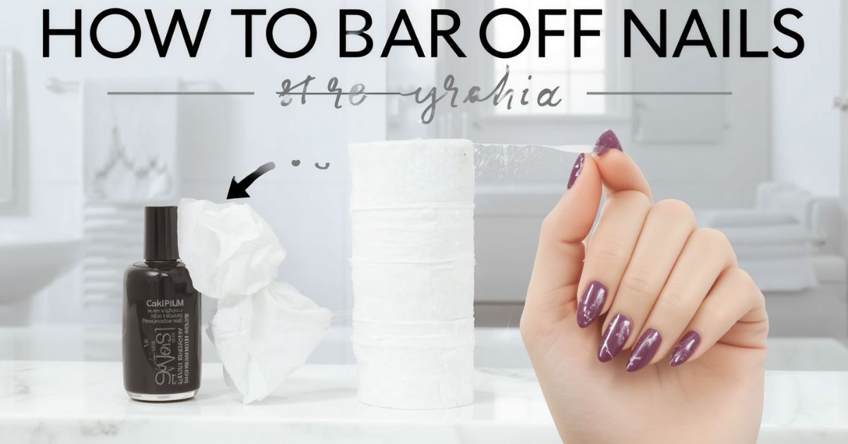 how to soak off acrylic nails