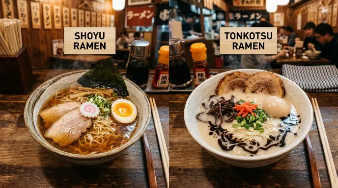 Shoyu vs Tonkotsu
