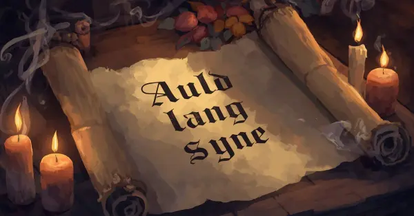 auld lang syne meaning