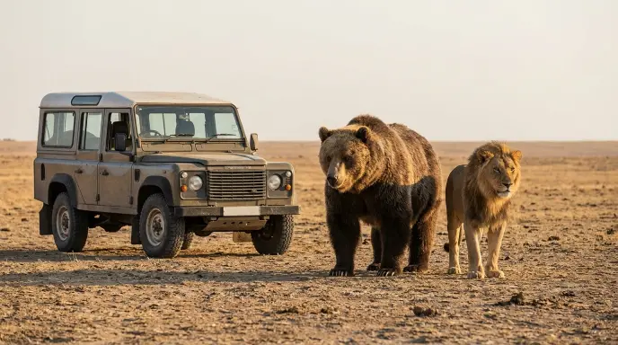 Bear vs Lion