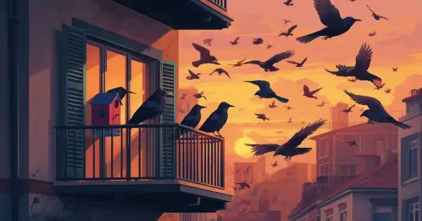 How to Attract Crows to My Balcony
