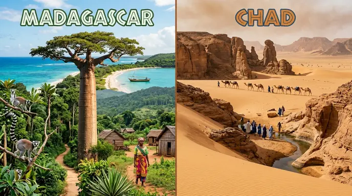 Madagascar vs Chad