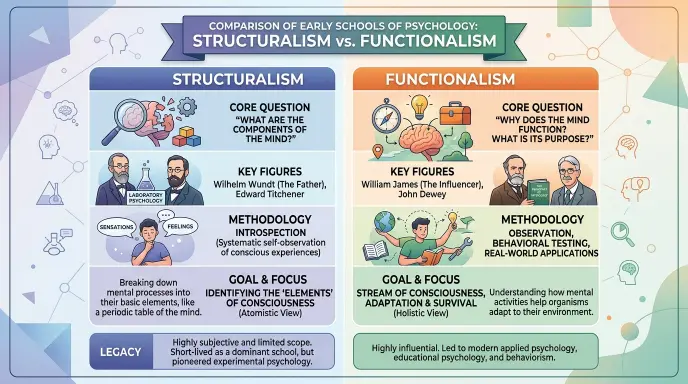 Structuralism vs Functionalism