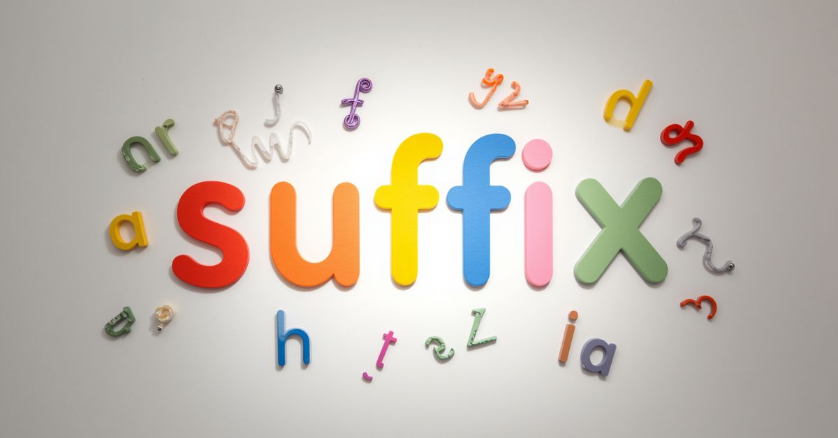 suffix meaning