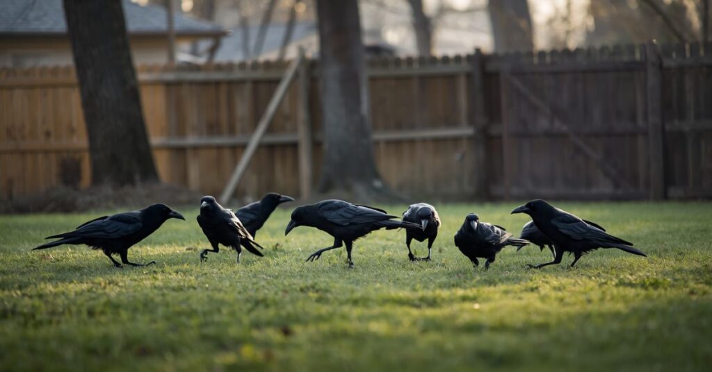 What Do Crows Look for in a Yard